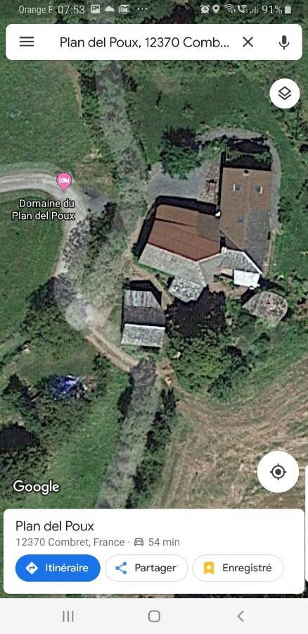 Domaine Du Plan Del Poux Gite Rural Villa Combret Dış mekan fotoğraf